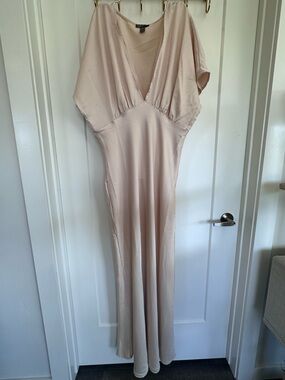 Love By Design Blush Cream Maxi Dress